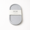 Oval tray concrete - Gicamscents